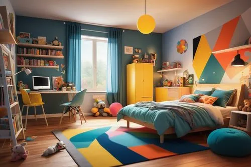 kids room,children's bedroom,the little girl's room,boy's room picture,children's room,roominess,playing room,children's interior,playroom,baby room,children's background,modern room,3d render,great room,playrooms,bedroom,danish room,kidspace,room,sleeping room,Conceptual Art,Oil color,Oil Color 04