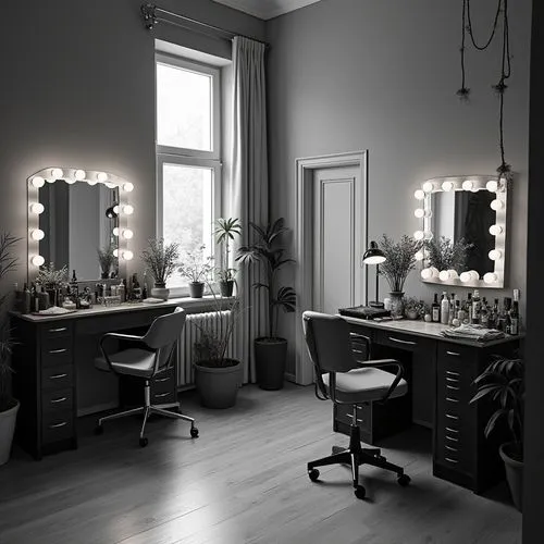 beauty room,dressing table,hairdressing salon,vanities,salon,barber beauty shop