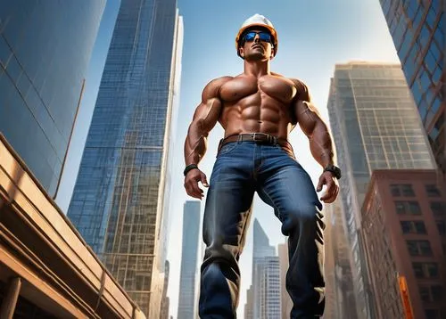 ironworker,muscleman,edge muscle,construction worker,krrish,kenshiro,3d man,muscle man,workman,muscularity,street workout,wightman,devgn,tradesman,muscularly,powerbuilder,body building,hrithik,musclebound,liefeld,Illustration,Retro,Retro 10