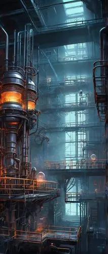 refinery,industrial landscape,heavy water factory,industrial plant,chemical plant,industrial tubes,industrial,precipitator,refineria,mining facility,oil refinery,biorefinery,conduits,industries,reactor,industry,furnaces,industrial ruin,precipitators,distillation,Illustration,Vector,Vector 07