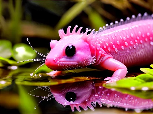 axolotl,spring salamander,salamander,coral finger frog,mole salamander,woodland salamander,lungless salamander,malagasy taggecko,wonder gecko,amphibian,dusky salamander,gecko,muroidea,red turtlehead,climbing salamander,day gecko,splendor skink,amphibians,smooth newt,agalychnis,Conceptual Art,Fantasy,Fantasy 27