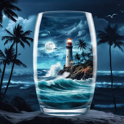 pint glass,beer glass,water glass,glass painting,wineglass,drinking glasses,electric lighthouse,wine glass,glassware,glass cup,highball glass,black cut glass,whiskey glass,drinking glass,cocktail glass,salt glasses,tea glass,glass series,blue moon,lighthouse,Photography,Artistic Photography,Artistic Photography 07