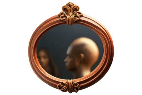 wood mirror,makeup mirror,the mirror,mirror frame,magic mirror,copper frame,doll looking in mirror,self-reflection,mirror,mirror reflection,human head,cosmetic,mirror image,parabolic mirror,icon magnifying,in the mirror,oval frame,cosmetic brush,custom portrait,mirror of souls,Illustration,Paper based,Paper Based 15