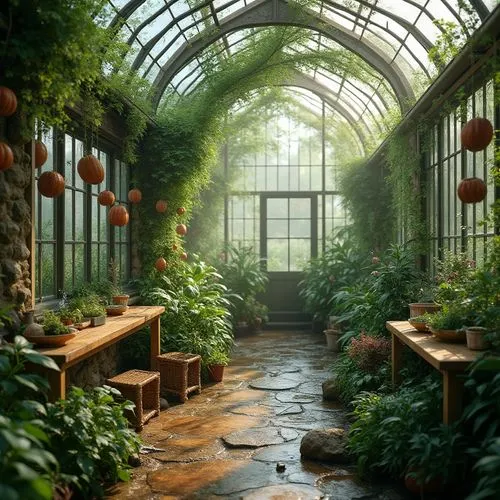 greenhouse,conservatory,winter garden,dandelion hall,plant tunnel,garden of plants,tunnel of plants,glasshouse,wintergarden,atriums,greenhouse cover,greenhouses,indoor,biopiracy,green garden,nursery,herbology,botanical garden,botanical gardens,the garden,Photography,General,Realistic