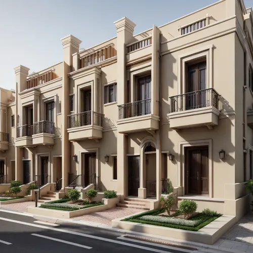 townhouses,new housing development,gold stucco frame,residential property,exterior decoration,3d rendering,sharjah,stucco frame,prefabricated buildings,apartments,united arab emirates,salar flats,jumeirah,condominium,blocks of houses,qasr al watan,houses clipart,block of houses,property exhibition,row of houses