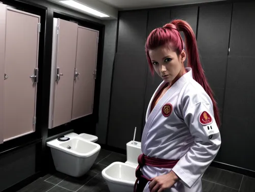 ariana,bathrobe,bathrobes,photo shoot in the bathroom,washroom,sweetener,ari,bathroom,mahvash,butera,washrooms,tracksuit,lockers,lavatory,bouira,toilet,public restroom,toilets,pitty,kazumi