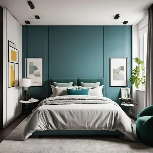 blue room,color turquoise,headboards,turquoise wool,modern room,bedroom,Photography,Black and white photography,Black and White Photography 01