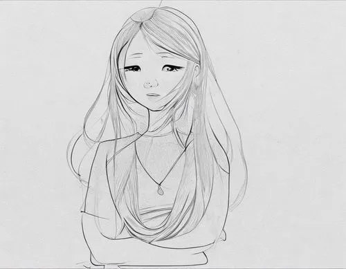 girl drawing,worried girl,depressed woman,drawing mannequin,girl in a long,girl sitting,a girl's smile,animation,line-art,drawing,line art,girl,girl portrait,lineart,long-haired hihuahua,line drawing,