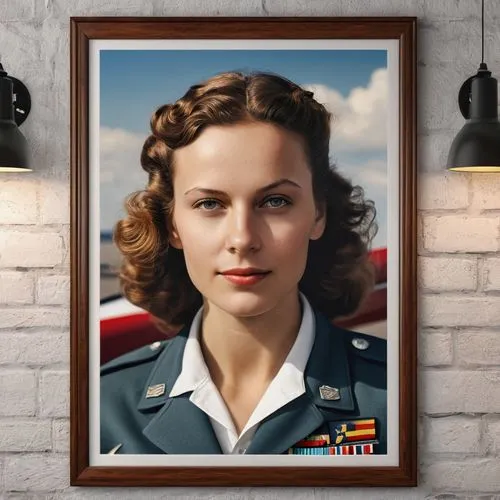 ilsa,servicewoman,aviatrix,retro woman,stewardess,retro girl,teresa wright,superfortress,earhart,retro women,servicewomen,policewoman,shirley temple,waitress,zetterlund,peggy,dambusters,hedy,fraulein,stewardesses,Photography,General,Realistic