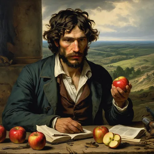 Set in a post-apocalyptic world, tell the story of a lone survivor who discovers a unique Apple Pair that holds the key to rebuilding civilization.,woman eating apple,jew apple,picking apple,apple har