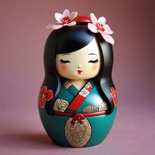 kokeshi doll,kokeshi,japanese doll,the japanese doll,matryoshka doll,wooden doll,handmade doll,russian doll,geisha girl,kewpie doll,matryoshka,japanese art,artist doll,daruma,matrioshka,female doll,oiran,painter doll,nesting doll,maiko,Illustration,Abstract Fantasy,Abstract Fantasy 02