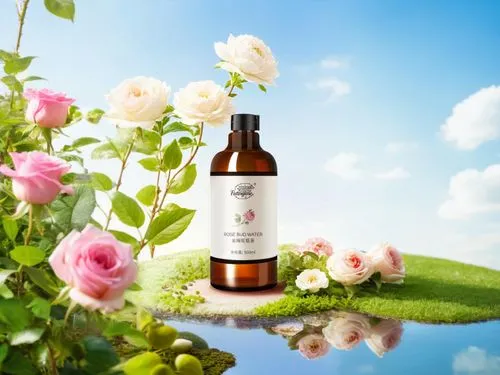 粉色的玫瑰花，绿色的草坪,argan tree,flower essences,natural perfume,glycolic,argan,rose hip oil,body oil,baobab oil,natural product,bach flower therapy,jojoba oil,massage oil,ferulic,retinol,argan trees,retinoid,