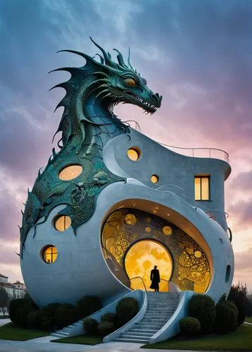 dragon palace hotel,dragon bridge,crooked house,green dragon,chinese architecture,chinese dragon,golden dragon,dragon of earth,feng shui golf course,dragon li,dragon design,house insurance,dragon,wyrm,house of the sea,cubic house,futuristic art museum,asian architecture,futuristic architecture,fire breathing dragon,Photography,Documentary Photography,Documentary Photography 14