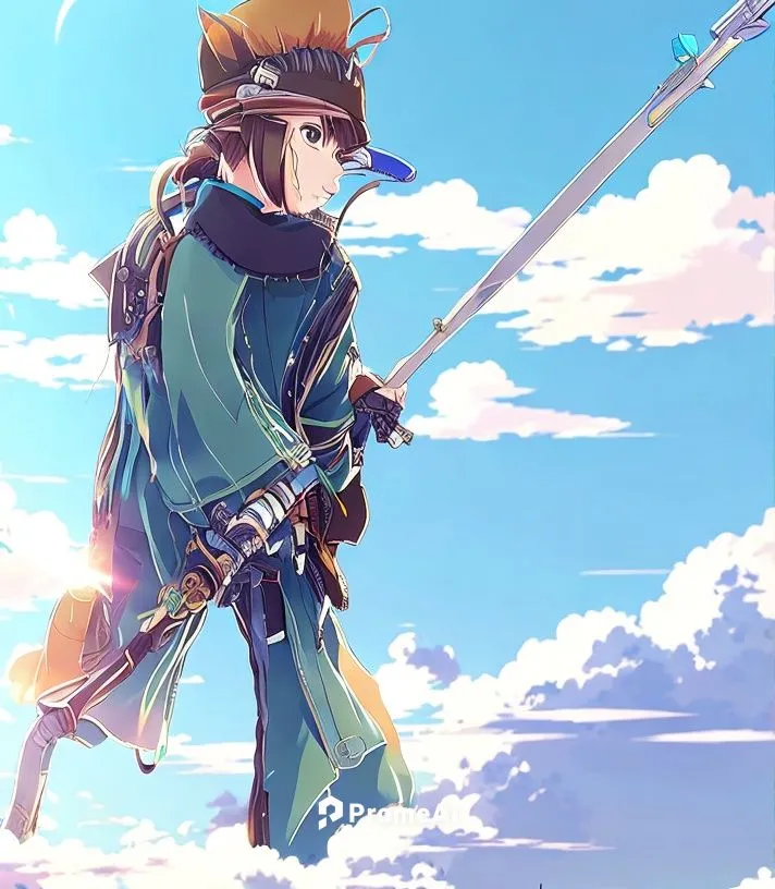 wind warrior,swordsman,king sword,cloud,link,robin hood,lone warrior,the wanderer,archer,blue sky clouds,wanderer,adventurer,blue sky and clouds,sword,sky,swordsmen,blue sky,kite,cross wind,cloud roll