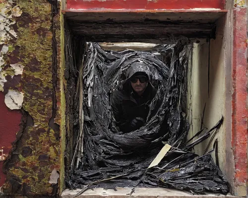 James Prout: A thrilling mystery unfolds as James Prout uncovers dark secrets.,charcoal nest,building insulation,charcoal kiln,facade insulation,nest box,pipe insulation,holding a frame,furnace,nest w