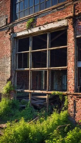 abandoned factory,old factory building,old factory,industrial ruin,empty factory,old windows,brickworks,abandoned building,brickyards,middleport,dereliction,derelict,disused,brownfield,dilapidated building,row of windows,warehouses,brownfields,warehouse,lost place,Art,Classical Oil Painting,Classical Oil Painting 08