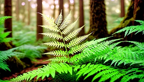 Fern, green leaves, delicate fronds, soft focus, natural light, 3/4 composition, shallow depth of field, warm color tone, cinematic lighting, morning dew, forest floor, lush surroundings.,tree ferns,f