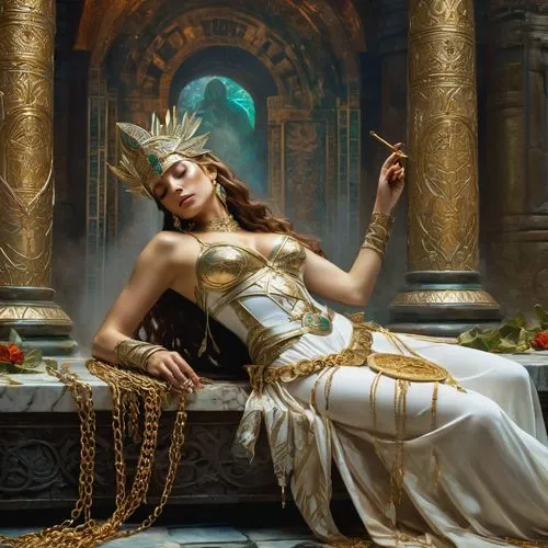 cleopatra,karakas,estess,frigga,fantasy picture,fantasy portrait,Conceptual Art,Fantasy,Fantasy 05