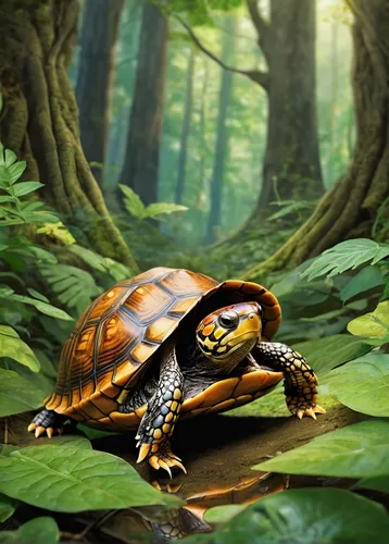 ornate box turtle,common map turtle,box turtle,eastern box turtle,map turtle,land turtle,painted turtle,red eared slider,pond turtle,terrapin,turtle,galápagos tortoise,tortoise,trachemys,trachemys scripta,florida redbelly turtle,water turtle,turtles,loggerhead turtle,giant tortoise,Conceptual Art,Fantasy,Fantasy 23