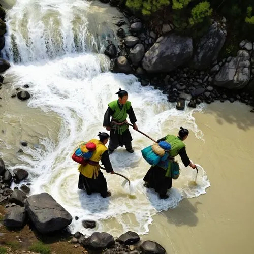 In the heart of the midst of a fiery storm, the early water fades behind a group of colorful figures, revealing a vast expanse of mountainous earth. In the year of the Sultan Mountains, the streets ar