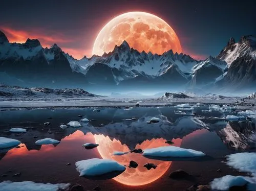 moonscape,lunar landscape,moonlit night,moon seeing ice,moonrise,moonscapes,Photography,General,Realistic