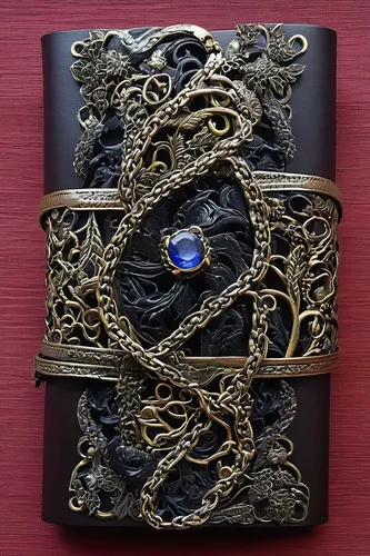 lyre box,openwork frame,card box,decorative frame,magic grimoire,amulet,prayer book,belt buckle,e-book reader case,brooch,book cover,art nouveau frame,ornate pocket watch,copper frame,frame ornaments,gift of jewelry,jewelry basket,door knocker,treasure chest,vajrasattva,Illustration,Paper based,Paper Based 15