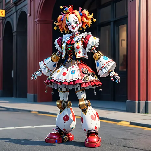 the japanese doll,great as a stilt performer,japanese doll,horror clown,asian costume,peking opera,artist doll,creepy clown,queen of hearts,scary clown,harajuku,rodeo clown,clown,cosplayer,doll's festival,cosplay image,painter doll,minibot,taiwanese opera,artistic roller skating,Anime,Anime,General