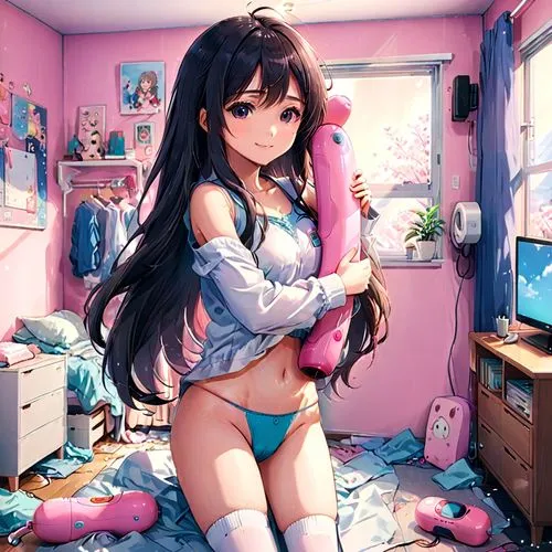 uzuki,anime 3d,hikikomori,mai,hatsune miku,anime girl,Anime,Anime,Realistic