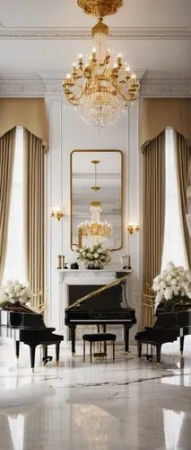 steinway,grand piano,steinways,cochere,ballrooms,gleneagles hotel,neoclassical,luxury home interior,lanesborough,the piano,claridges,rosecliff,ritzau,ballroom,luxury hotel,grand hotel europe,foyer,concerto for piano,baccarat,claridge,Illustration,Retro,Retro 05