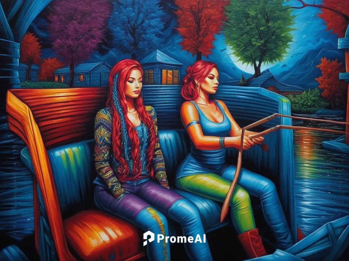 Painting Abstract Body Art Oil Painting
,jasinski,bohemian art,paschke,klarwein,musicians,street artists,hippies,psychotherapies,two girls,fantasy art,art painting,hippy market,conversation,psychosynt