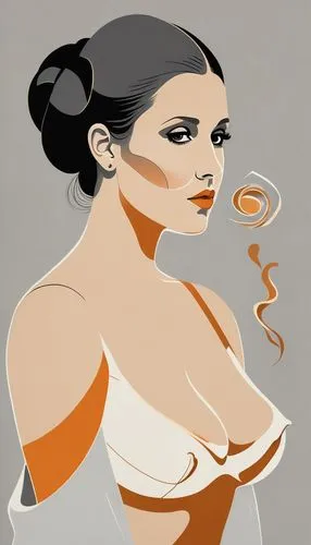 smoking girl,cigarette girl,girl smoke cigarette,art deco woman,fashion vector,smoke dancer,leia,retro pin up girl,padukone,smoker,geisha girl,pin-up girl,retro woman,smoking,cigarette,geisha,guillemin,victoria smoking,vector illustration,retro 1950's clip art,Illustration,Black and White,Black and White 32