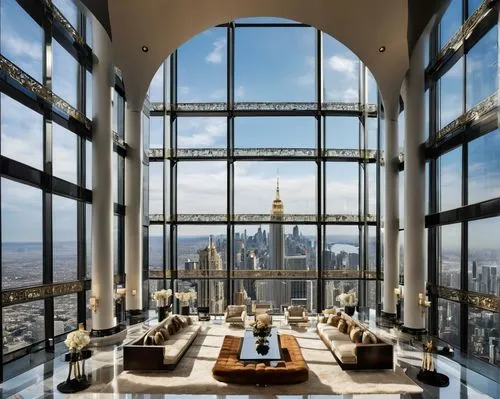 penthouses,hearst,highmark,hoboken condos for sale,skyscapers,the observation deck,tishman,habtoor,sky city tower view,structural glass,glass wall,crownpoint,willis tower,glass panes,largest hotel in dubai,top of the rock,sky apartment,big window,jumeirah,foshay,Illustration,Realistic Fantasy,Realistic Fantasy 09