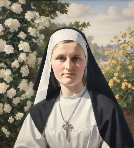 postulant,nunsense,novitiate,nun,foundress,saint therese of lisieux,ursulines,lacordaire,prioress,the prophet mary,duchesne,nunnery,suster,postulants,canonization,ursuline,assumpta,abbess,mediatrix,mary 1,Digital Art,Impressionism