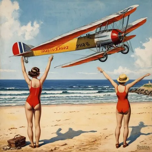 vintage advertisement,advertisement,vintage art,flying boat,travel poster,surfing equipment,vintage advert,regatta,surfboat,seaplane,lifeguard,advertising figure,stinson reliant,travel trailer poster,sportsman,vintage illustration,the beach fixing,hydroplane racing,beach sports,douglas aircraft company,Photography,General,Commercial