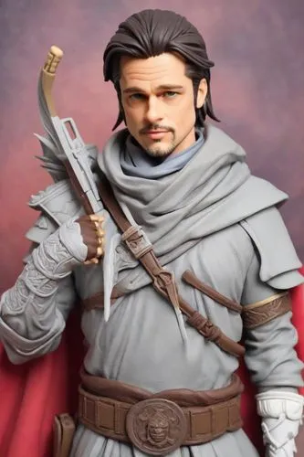 vax figure,aragorn,dhritarashtra,heroico,ardeth,pasqualino,Digital Art,Clay