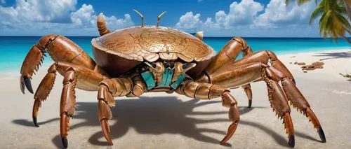 the beach crab,square crab,crab 2,ten-footed crab,crab,rock crab,crab 1,crustacean,camel spiders,freshwater crab,black crab,arthropod,hairy crabs,arthropods,tarantula,cretoxyrhina,geoemydidae,she crab,american lobster,hermit crab,Art,Classical Oil Painting,Classical Oil Painting 02