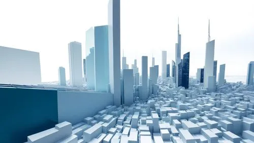 cybercity,virtual landscape,blur office background,megacities,city skyline,microdistrict