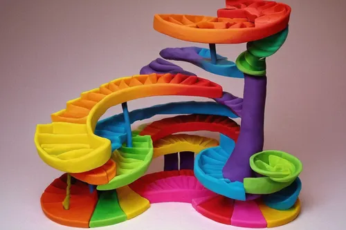 30 Absolutely Mesmerizing Spiral Staircase Designs From Around The World-25,motor skills toy,wooden toys,colorful spiral,mechanical puzzle,dna helix,circular puzzle,plasticine,pacifier tree,spiral bin