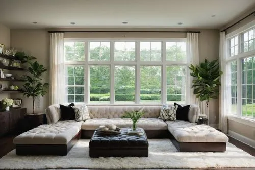 sunroom,bay window,sitting room,living room,family room,livingroom,contemporary decor,plantation shutters,great room,home interior,interior decor,interior design,hovnanian,luxury home interior,window frames,modern decor,wooden windows,interior decoration,showhouse,daybeds,Illustration,Realistic Fantasy,Realistic Fantasy 07