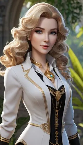 headmistress,edea,noblewoman,krietor,elona,tanith,Unique,3D,3D Character