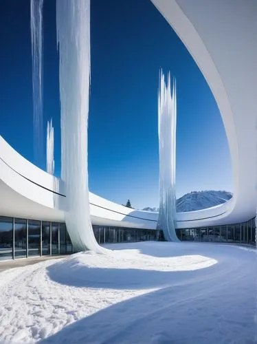 snow ring,futuristic art museum,futuristic architecture,ringworld,snohetta,ice curtain,futuristic landscape,garmisch partenkirchen ski stadium,ordos,ski facility,olympia ski stadium,snowhotel,niemeyer,ice planet,calatrava,sochi,infinite snow,penitentes,jotunheim,sky space concept,Photography,Fashion Photography,Fashion Photography 06