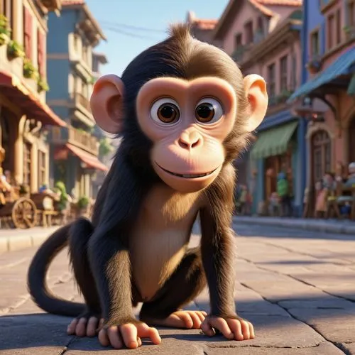 monke,mally,monkey,disneynature,monkeying,monkeybone,serkis,madagascan,chimpanzee,the monkey,simian,madagascans,monkey banana,cute cartoon character,chimpansee,bale,baby monkey,monkeys,janja,monkee,Photography,General,Realistic