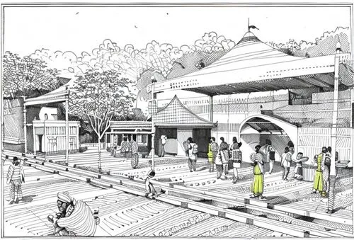 construction set,locomotive roundhouse,maya civilization,shinto shrine,shimogamo shrine,railroad station,construction area,japanese shrine,caravanserai,korean folk village,vegetable market,locomotive shed,train depot,reconstruction,model railway,open air theatre,ranakpur,children's railway,scale model,model train,Design Sketch,Design Sketch,None