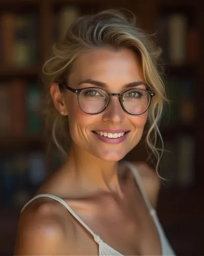 reading glasses,librarian,silver framed glasses,with glasses,lace round frames,hauserman,Photography,Fashion Photography,Fashion Photography 07