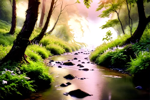 nature background,mountain stream,streams,brook landscape,clear stream,streamside,flowing creek,stream,watercolor background,nectan,cartoon video game background,green forest,landscape background,world digital painting,forest landscape,a river,tributary,throughway,watercourse,nature landscape,Photography,Fashion Photography,Fashion Photography 09