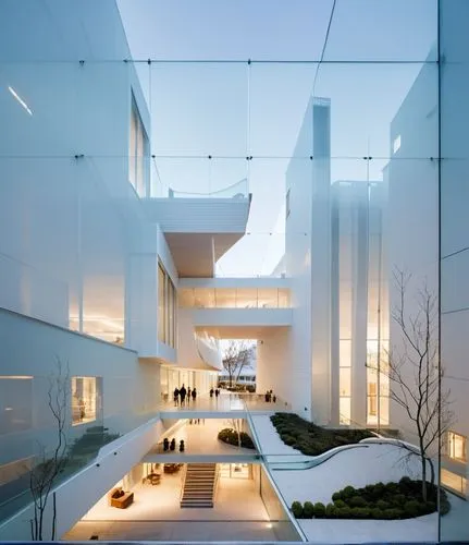 futuristic art museum,bjarke,safdie,gehry,snohetta,atriums,Photography,General,Realistic