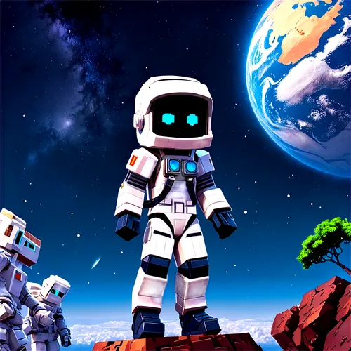 earth rise,astronautical,astronaut,astronautic,extravehicular,lego background,robot in space,taikonaut,space suit,asimo,spacesuit,colonist,spacescraft,taikonauts,astronaut suit,spaceman,space walk,spacemen,moon rover,moonman,Unique,Pixel,Pixel 03