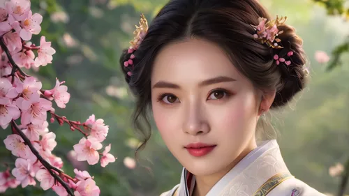 plum blossom,plum blossoms,apricot blossom,oriental princess,hanbok,the cherry blossoms,peach blossom,japanese woman,jasmine blossom,korean culture,oriental painting,white blossom,asian woman,geisha girl,oriental girl,chinese art,geisha,japanese sakura background,sakura blossom,cherry blossoms,Photography,General,Natural