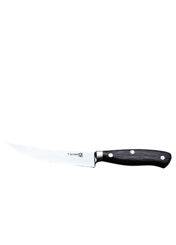 Sharp knife, silver blade, metallic handle, detailed edge, sharp tip, swift slashing motion, dynamic action lines, intense sound effect, dark background, cinematic composition, high contrast lighting,