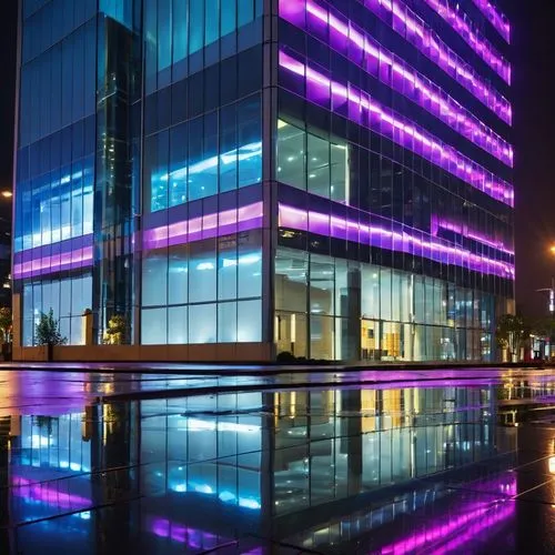 mediacityuk,difc,rotana,glass building,abdali,glass facade,glass facades,baku,mubadala,damac,danube centre,largest hotel in dubai,cyberport,masdar,doha,qatar,manama,esteqlal,colored lights,yotel,Illustration,Retro,Retro 06